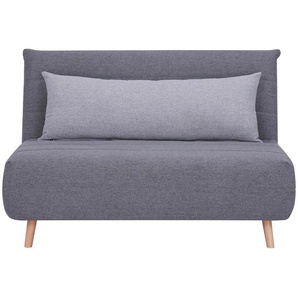 Livetastic Schlafsofa, Dunkelgrau, Textil, Kiefer, 2-Sitzer, Füllung: Schaumstoff, 125x84x91 cm, Liegefunktion, Kinder- & Jugendzimmer, Jugendmöbel,