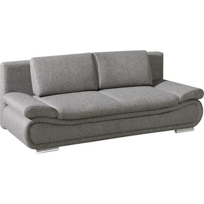 Livetastic Schlafsofa , Grau , Textil , 2-Sitzer , 210x84x90 cm , Lederauswahl, Stoffauswahl, Schlafen auf Sitzhöhe, Rücken echt , Kinder & Jugendmöbel, Jugendmöbel, Jugendsofas