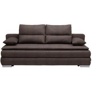 Livetastic Schlafsofa, Cappuccino, Textil, Uni, Füllung: Schaumstoff, 207x94x90 cm, Stoffauswahl, Schlafen auf Sitzhöhe, Rücken echt, Kinder & Jugendmöbel, Jugendmöbel, Jugendsofas