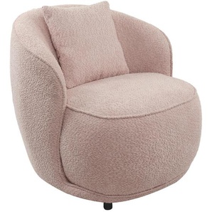 Livetastic Sessel, Rosa, Textil, Füllung: Polyester, 76x83x74 cm, Wohnzimmer, Sessel, Sonstige Sessel