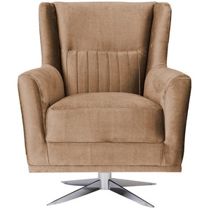 Livetastic Sessel, Taupe, Textil, Uni, 70x96x75 cm, DIN EN ISO 14001, DIN EN ISO 9001, Wohnzimmer, Sessel, Polstersessel