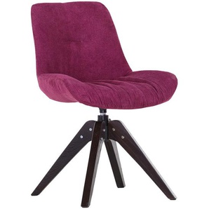 Livetastic Stuhl , Schwarz, Beere , Holz, Textil , Eiche , Drehkreuz , 55x84x60 cm , Esszimmer, Stühle, Esszimmerstühle