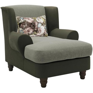 Livetastic Xxl-Sessel, Grün, Hellgrün, Holz, Textil, Buche, massiv, Füllung: Komfortschaum, 124x104x150 cm, AZO-frei, Made in EU, Wohnzimmer, Sessel, Polstersessel