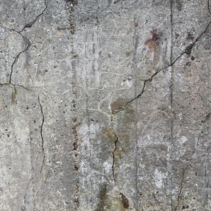 LIVING WALLS Fototapete Designwalls Old Concrete Tapeten Vlies, Wand, Schräge, Decke Gr. B/L: 3,5 m x 2,55 m, grau Fototapeten Steinoptik Tapeten