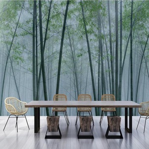 living walls Fototapete Walls by Patel In The Bamboo, glatt, Vlies, Wand