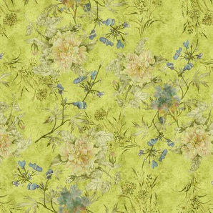 living walls Fototapete Walls by Patel Tender Blossom 1, glatt, (4 St), Vlies, Wand, Schräge