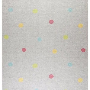 Livone Happy Rugs Love you Dots (100 x 160 cm) silbergrau/multi
