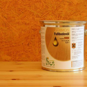 Livos 208 KOIMOS - Fußbodenöl 30 Liter, Farben im Produkt wählbar