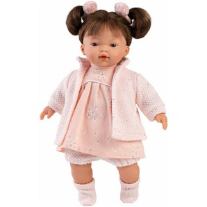 Llorens Stehpuppe Vera, brünett rosa, 33cm, Made in Europe