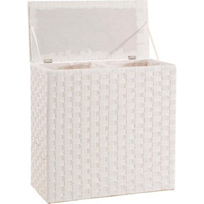 locker Wäschesortierer, Nylon geflochten, Höhe 64 cm