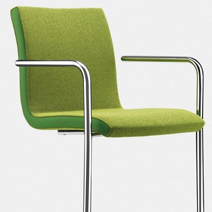 Löffler Lezgo LG 0721 - Besucherstuhl mit Armlehnen (Freischwinger)