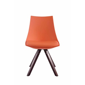 Lomtjedn Dining Chair - Modern - Orange - Wood - 47 cm x 53 cm x 81 cm