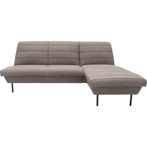 LOOKS by Wolfgang Joop Ecksofa LOOKS IX L-Form, Quersteppung, ohne Armlehnen