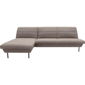 LOOKS by Wolfgang Joop Ecksofa LOOKS IX L-Form, Quersteppung, ohne Armlehnen