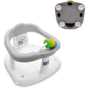 Lorelli Babybadewannensitz Panda, Badering, rutschfeste Basis, hohe Rückenlehne