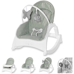 Lorelli Baby Rocker, Babywippe ALEX 3 in 1 Tisch Vibrationsfunktion, 4 Melodien