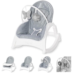 Lorelli Baby Rocker, Babywippe ALEX 3 in 1 Tisch Vibrationsfunktion, 4 Melodien