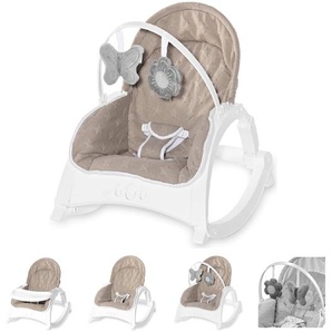 Lorelli Baby Rocker, Babywippe ALEX 3 in 1 Tisch Vibrationsfunktion, 4 Melodien