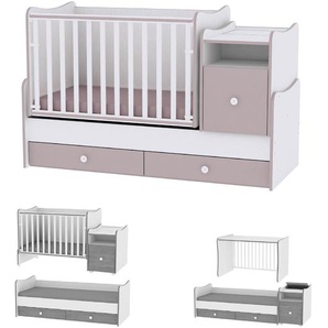 Lorelli Babybett 4 in 1 Trend Plus NEW Schaukelfunktion Jugendbett Schreibtisch