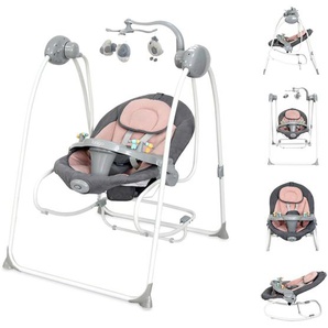 Lorelli Babywippe elektrisch Tango 2 in 1, Fernbedienung, MP3, Timer, Mobile