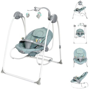 Lorelli Babywippe elektrisch Tango 2 in 1, Fernbedienung, MP3, Timer, Mobile