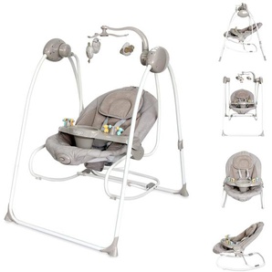 Lorelli Babywippe elektrisch Tango 2 in 1, Fernbedienung, MP3, Timer, Mobile