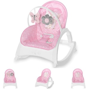 Lorelli Babywippe und Stuhl ENJOY mit Vibration, Musik, verstellbare Rückenlehne