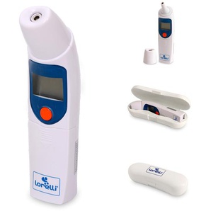 Lorelli Infrarot Thermometer für Stirn und Ohr, LCD-Display, Aufbewahrungsbox