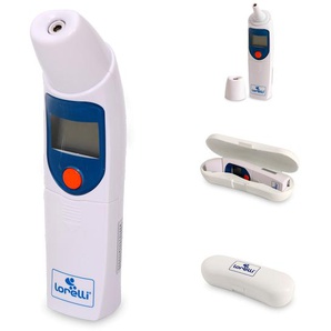 Lorelli Infrarot Thermometer für Stirn und Ohr, LCD-Display, Aufbewahrungsbox
