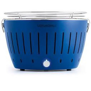 LotusGrill G340 Holzkohlegrill rauchfrei, tiefblau G-TB-34P