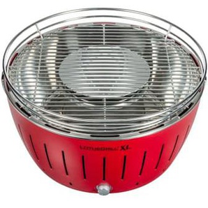 LotusGrill G435 Holzkohlegrill XL rauchfrei, feuerrot G-RO-435P