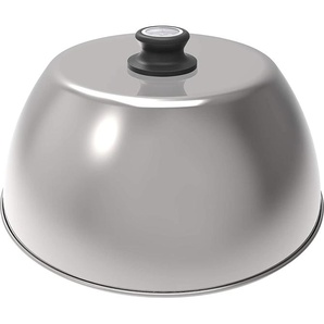 LotusGrill XL Edelstahl Grillhaube mit Thermometer für Tischgrill XL G435