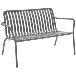 Lounge Bank Casablanca Aluminium grau, 75x117x68.5 cm