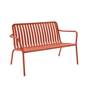 Lounge Bank Casablanca Aluminium orange, 75x117x68.5 cm