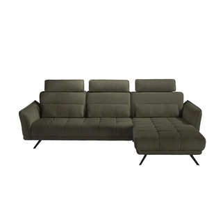 Lounge Collection Ecksofa  Joel ¦ grün ¦ Maße (cm): B: 285 H: 103 T: 178.0