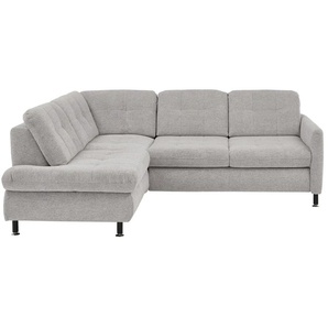 Lounge Collection Ecksofa  LIORA ¦ grau ¦ Maße (cm): B: 242 H: 99 T: 210.0