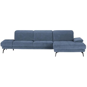 Lounge Collection Ecksofa  Tessa ¦ blau ¦ Maße (cm): B: 328 T: 190.0