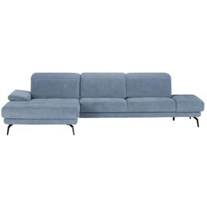 Lounge Collection Ecksofa  Tessa ¦ blau ¦ Maße (cm): B: 328 T: 190.0