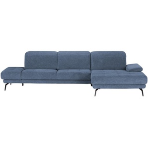 Lounge Collection Ecksofa  Tessa ¦ blau ¦ Maße (cm): B: 328 H: 82 T: 222.0