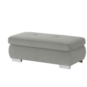 Lounge Collection Polsterhocker  Affair ¦ grau ¦ Maße (cm): B: 129 H: 47 T: 64.0
