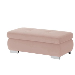 Lounge Collection Polsterhocker  Affair ¦ rosa/pink ¦ Maße (cm): B: 129 H: 47 T: 64.0