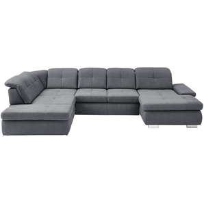 Lounge Collection Wohnlandschaft aus Mikrofaser Affair ¦ braun ¦ Maße (cm): B: 371 H: 100 T: 260.0