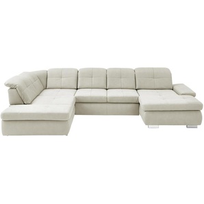 Lounge Collection Wohnlandschaft  Affair ¦ weiß ¦ Maße (cm): B: 371 H: 100 T: 260