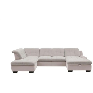 Lounge Collection Wohnlandschaft  Davinci ¦ beige ¦ Maße (cm): B: 346 H: 85 T: 195.0