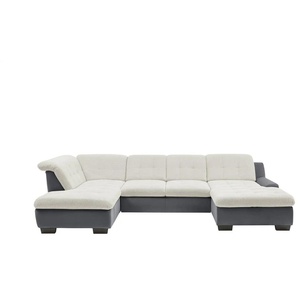 Lounge Collection Wohnlandschaft  Davinci ¦ creme ¦ Maße (cm): B: 346 H: 85 T: 195.0