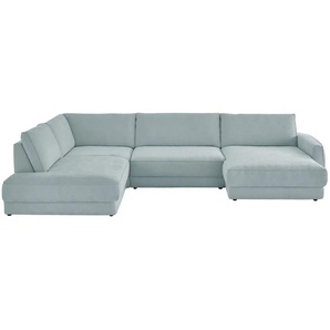 Lounge Collection Wohnlandschaft Erion ¦ blau ¦ Maße (cm): B: 371 H: 83 T: 250.0