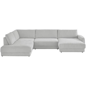 Lounge Collection Wohnlandschaft Erion ¦ grau ¦ Maße (cm): B: 371 H: 83 T: 250.0