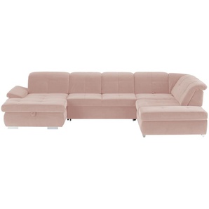 Lounge Collection Wohnlandschaft Mikrofaser  Affair ¦ rosa/pink