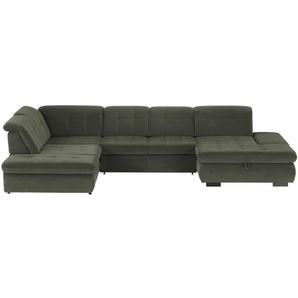 Lounge Collection Wohnlandschaft  Spencer ¦ grün ¦ Maße (cm): B: 382 H: 102 T: 260.0