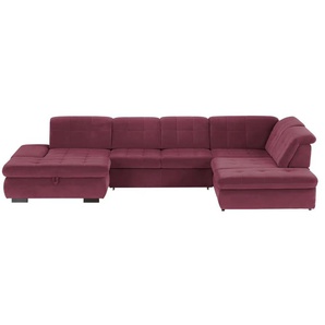 Lounge Collection Wohnlandschaft  Spencer ¦ lila/violett ¦ Maße (cm): B: 382 H: 102 T: 260.0
